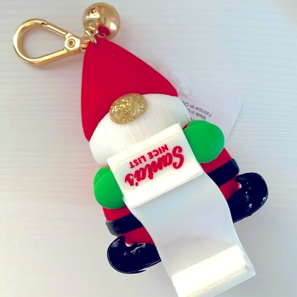NWT ‼️Santa Nice List Gnome PocketBac Holder Bath & Body Works - Picture 2 of 4